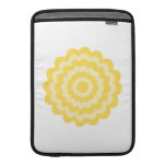 Yellow flower. MacBook air sleeves