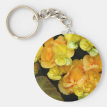yellow flower keychain
