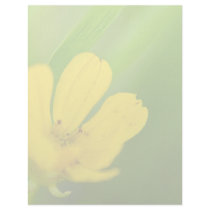 Yellow Flower Letterhead