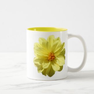 Yellow Flower Mug mug