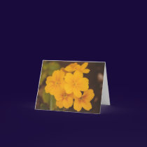Yellow Flower Notecard