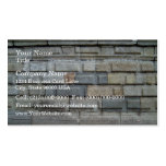 Yellow Flower Over Stone Wall Background Business Card Templates