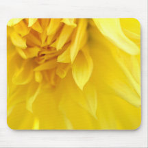 Yellow Flower Petals Mousepad