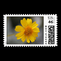 Yellow Flower Postage postage