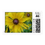 yellow flower postage