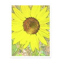Yellow Flower posters