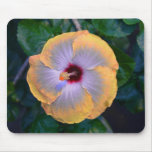 Yellow Flower Puff Mousepad