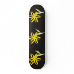 Yellow Flower Skateboard