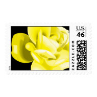 Yellow Flower Stamp stamp