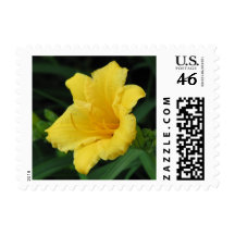 Yellow Flower Stamps