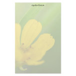 Yellow Flower Stationery