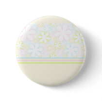 yellow flowers and stripes buttons by partypassion yellow flowers and stripes buttons