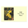 Yellow Flowers. Bidens. On Cream. Rectangle Sticker
