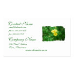 Yellow Flowers Business Card