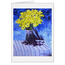 Yellow Flowers Card