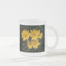 Yellow Flowers Coffee Mug