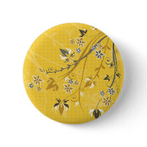 Yellow Flowers & Filagree buttons