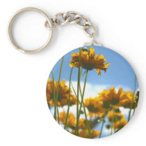 Yellow Flowers keychains