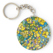 Yellow Flowers keychains