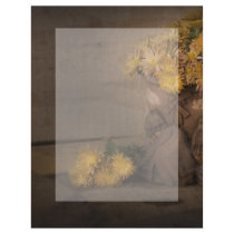yellow flowers letterhead by VioDePhoto yellow flowers letterhead