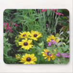 Yellow Flowers Mouse Mat