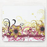 Yellow flowers Mousepad