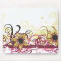 Yellow flowers Mousepad