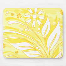 yellow flowers mousepads by VioDeSign yellow flowers mousepads