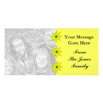 Yellow flowers photo cards by DonnaGrayson Yellow flowers photo cards