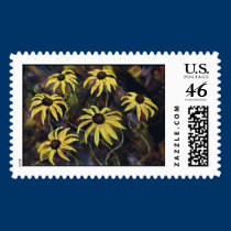 Yellow Flowers postage