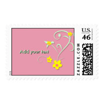 Yellow Flowers postage by MissMissyLue Yellow Flowers postage