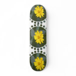 Yellow Flowers Skateboard