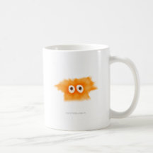 Yellow Fluffball Critter Mugs
