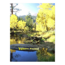 yellow-forest poster posters by design_girl yellow-forest poster posters