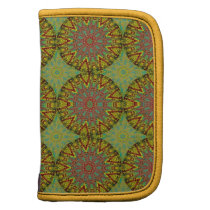 Yellow Fractal Pattern Planner