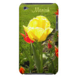 Yellow Fringed Tulip iPod touch Case