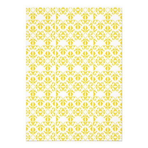 Yellow Garden Bridal Tea Party invitations Personalized Invite