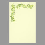 Yellow  Garland stationery stationery