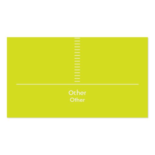 Yellow Geometric - Busihness Business Card Template (back side)