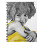 Yellow Girl 1 Notebook notebooks