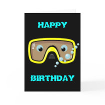 Yellow Goggles Card