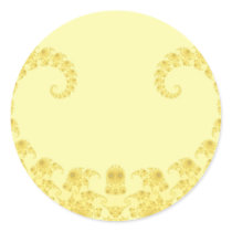 Yellow Gold Heart Stickers by JamesOakley Yellow Gold Heart Stickers