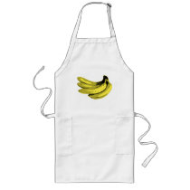 Yellow Graphic Banana Apron