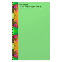 yellow green abstract stationery by DonnaGraysonAbstract yellow green abstract stationery