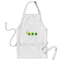 Yellow Green Caterpillar aprons