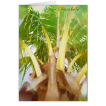 Yellow Green Chocolate cards