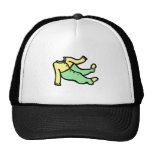 yellow & green footy PJ's Hats