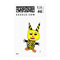 Yellow Gremlin postage