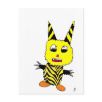 Yellow Gremlin postcards