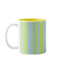 yellow grey blue stripes mugs by DonnaGraysonAbstract yellow grey blue stripes mugs